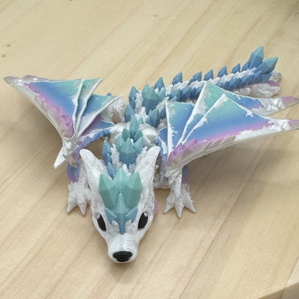 Kristallwolfsdrache - Nebellicht